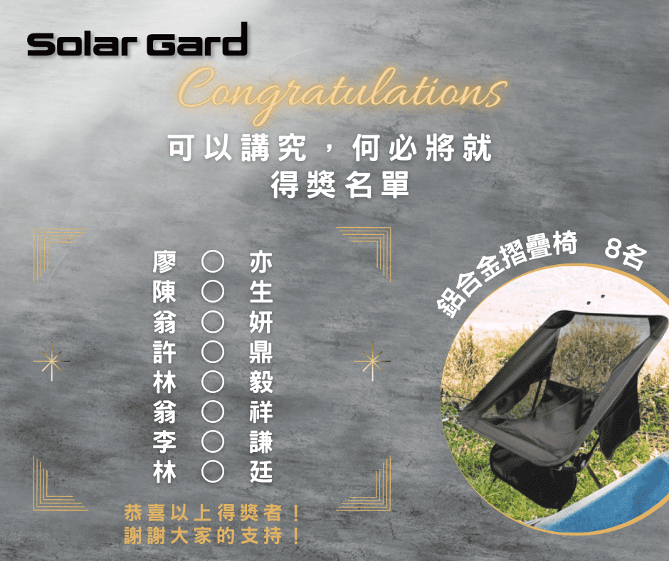 2023 舒熱佳夏季活動 | 得獎名單公告